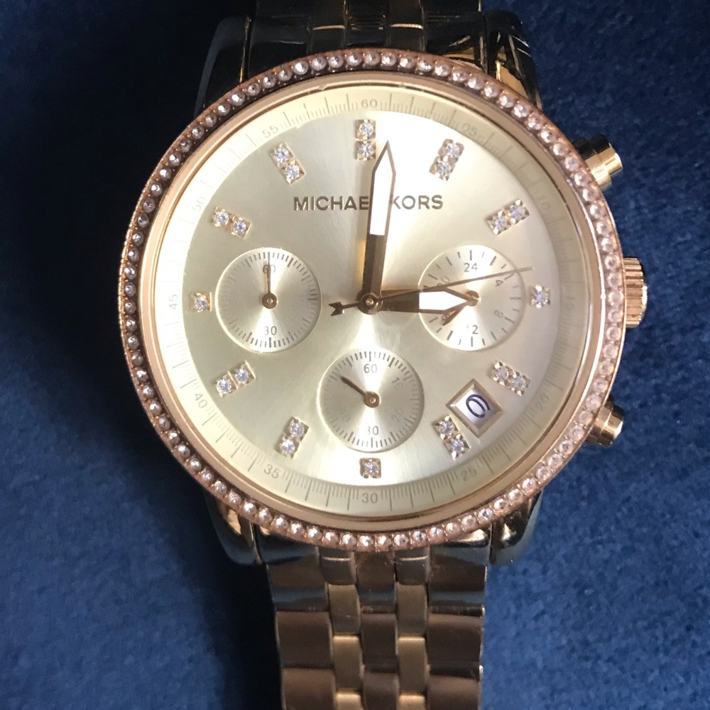 100% stainless steel Michael Kors Watch